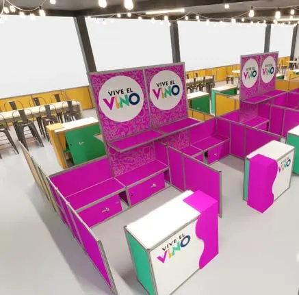 Stands para viñedos